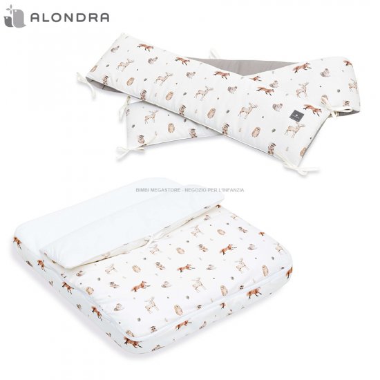Alondra - Crea Tre Piumino E Paracolpi Culla