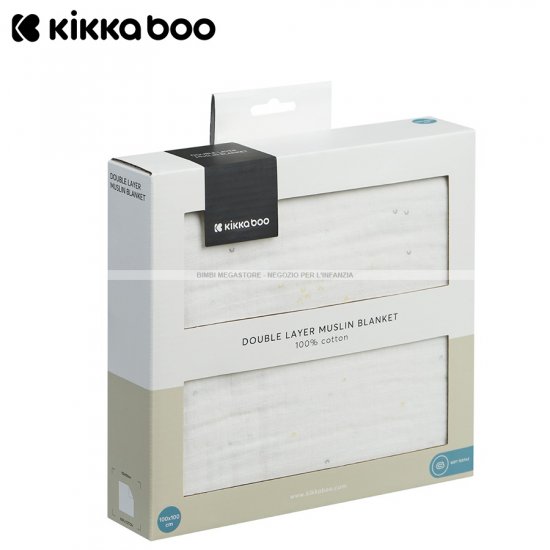 Kikka Boo - Mussolina Blanket 100 X 100 Cm