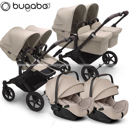 Bugaboo - Bugaboo Donkey 5 Trio Gemellare Con Otter