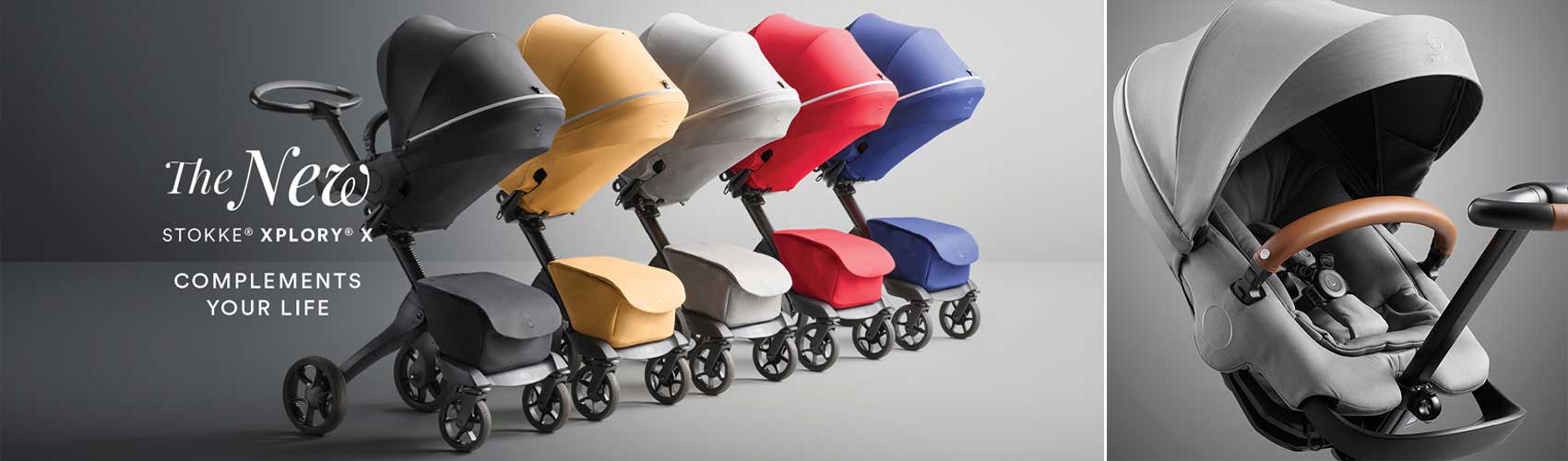 Stokke XPLORY X - Ultimo modello Passeggino e Seggiolono Rivenditore Ufficiale - vendita online - Bimbi Megastore